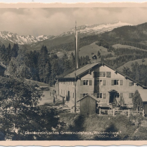 AK, Gasthof Walserschanz, Vorarlberg (S3106)