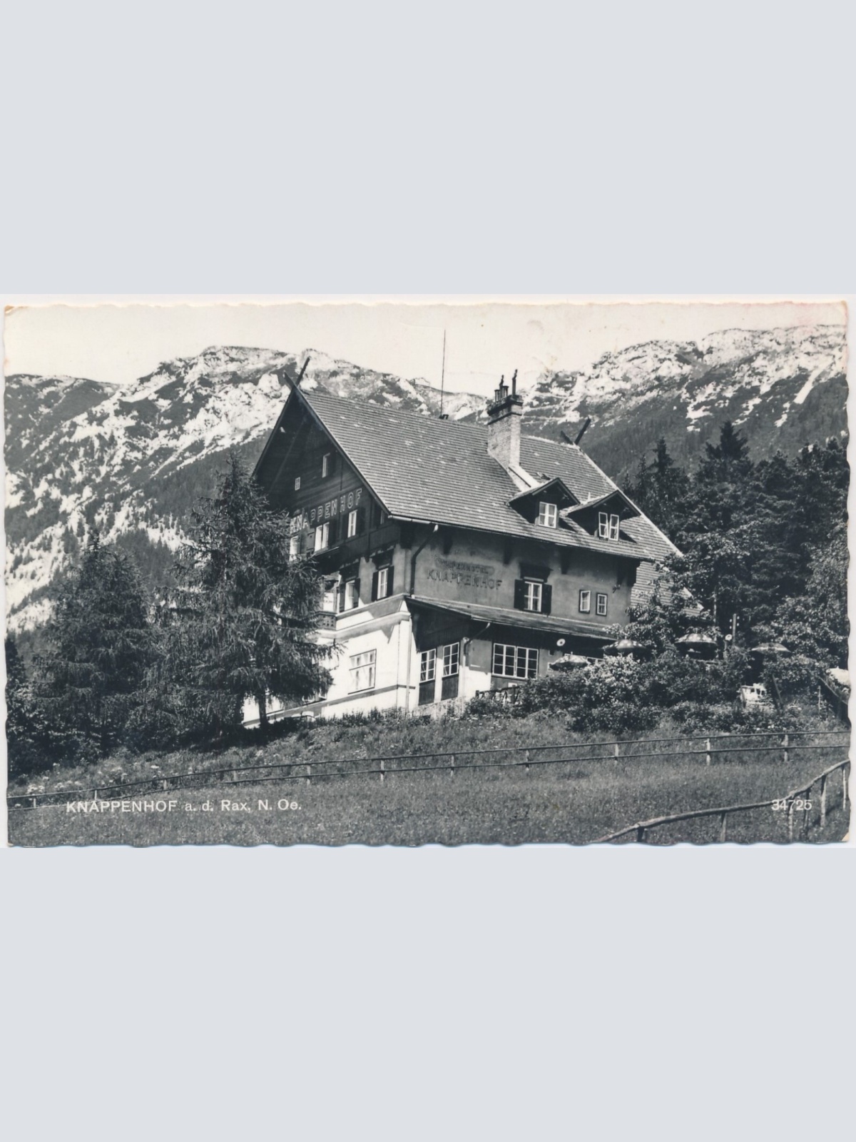 AK, Knappenhof an der Rax, Niederösterreich (S3296)