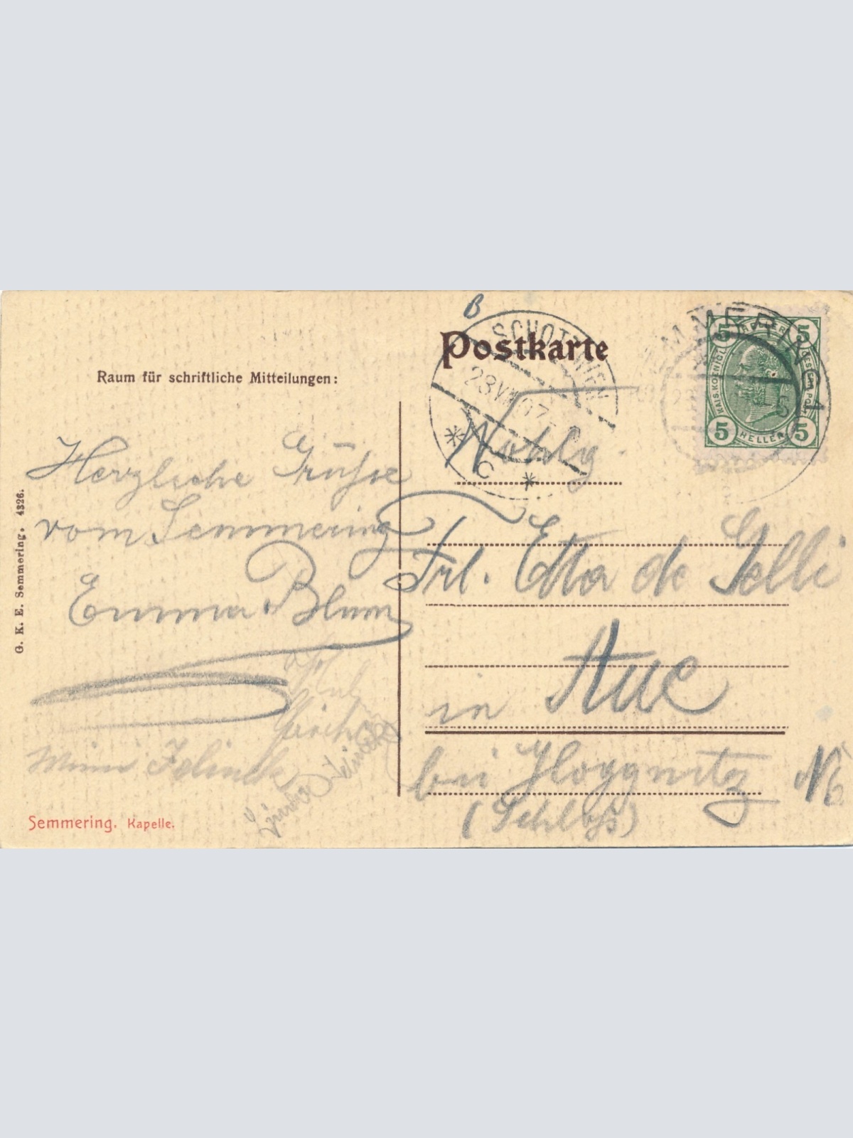 AK, Semmering, Niederösterreich (S3301)