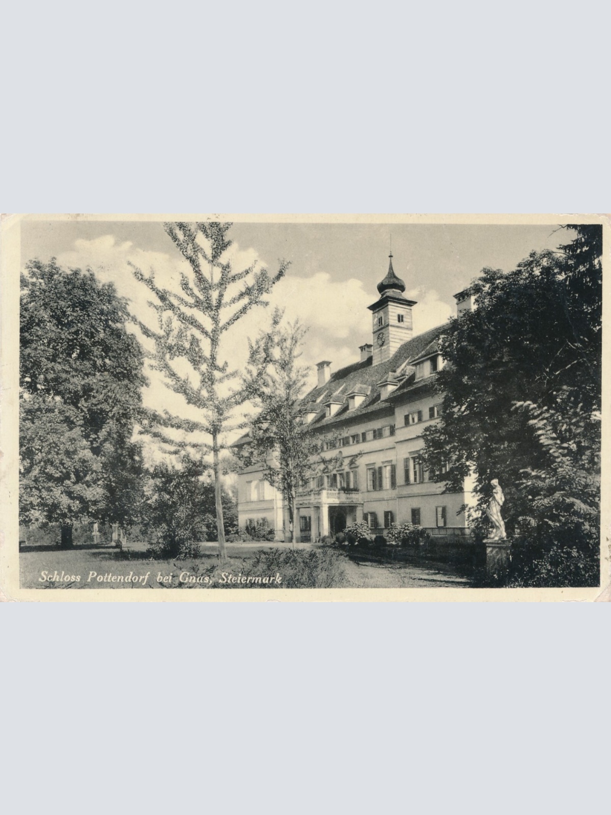 AK, Schloss Pottendorf bei Gnas, Steiermark (S3450)