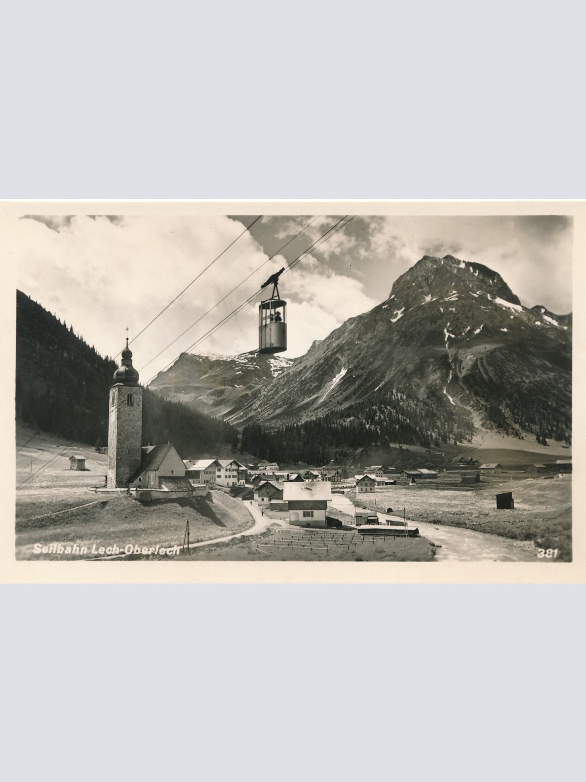 AK, Seilbahn Lech, Vorarlberg (S3375)