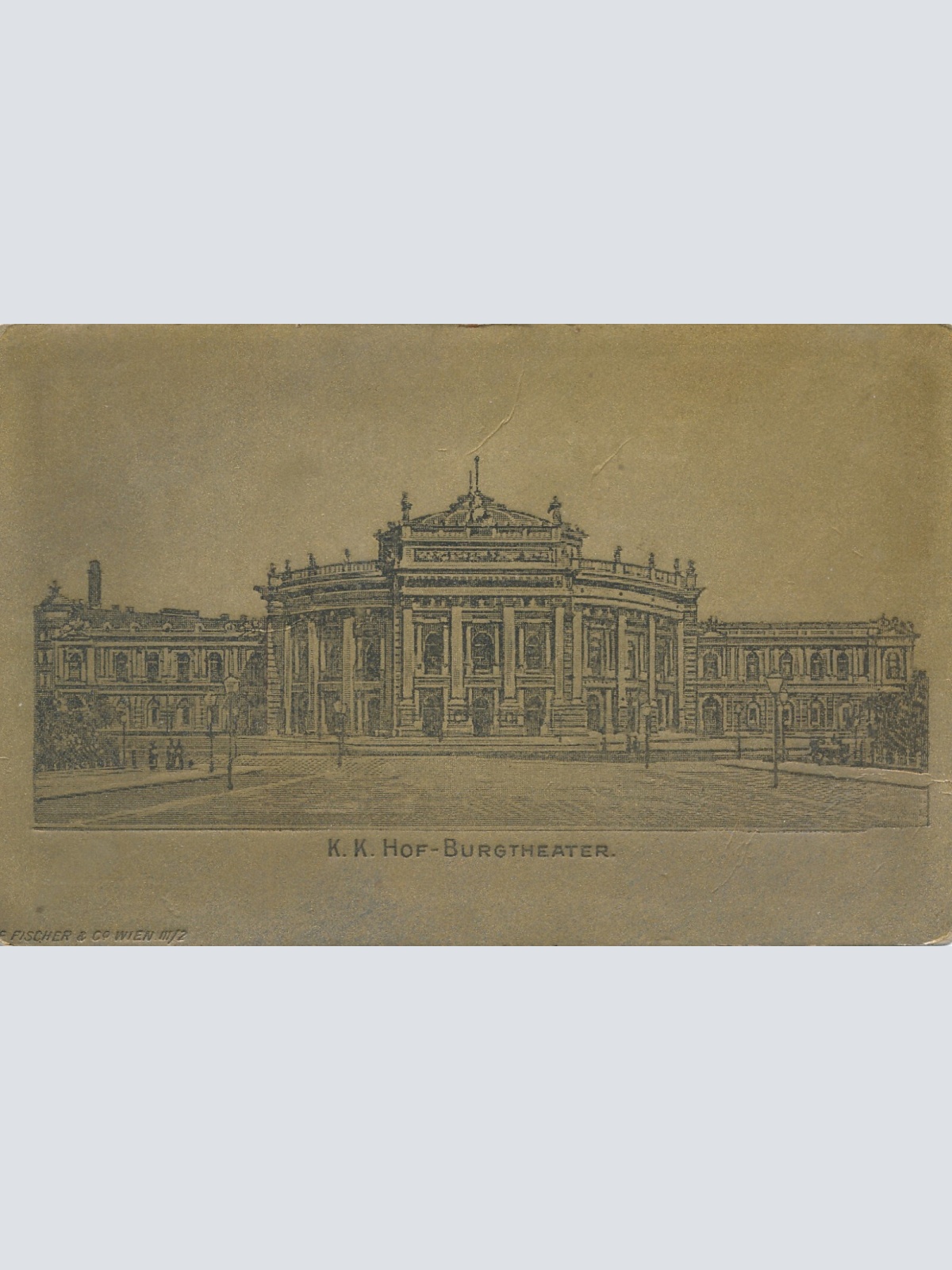 AK, K. K. Hof- Burgtheater, Wien (S3401)