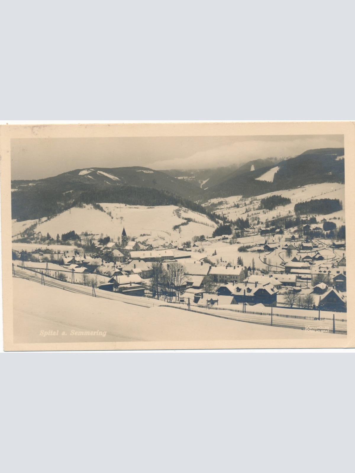 AK aus Spital am Semmering Steiermark Ansichtskarte (13344)