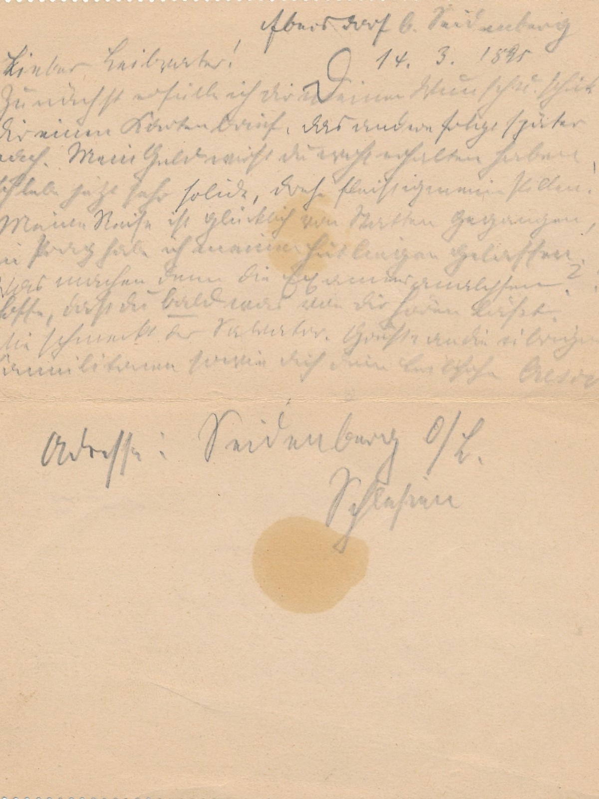 5 Kreuzer Ganzsachen - Karten - Brief aus Ebersdorf (16292)