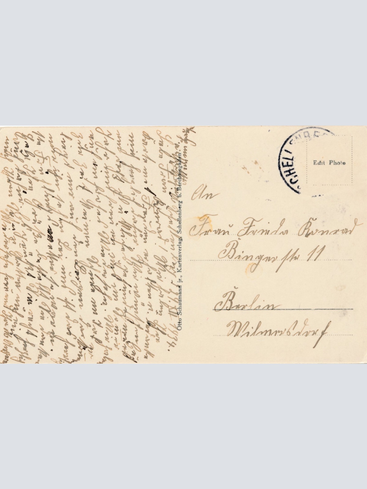 AK, Marktschellenberg, Bayern, Ansichtskarte (S3632)