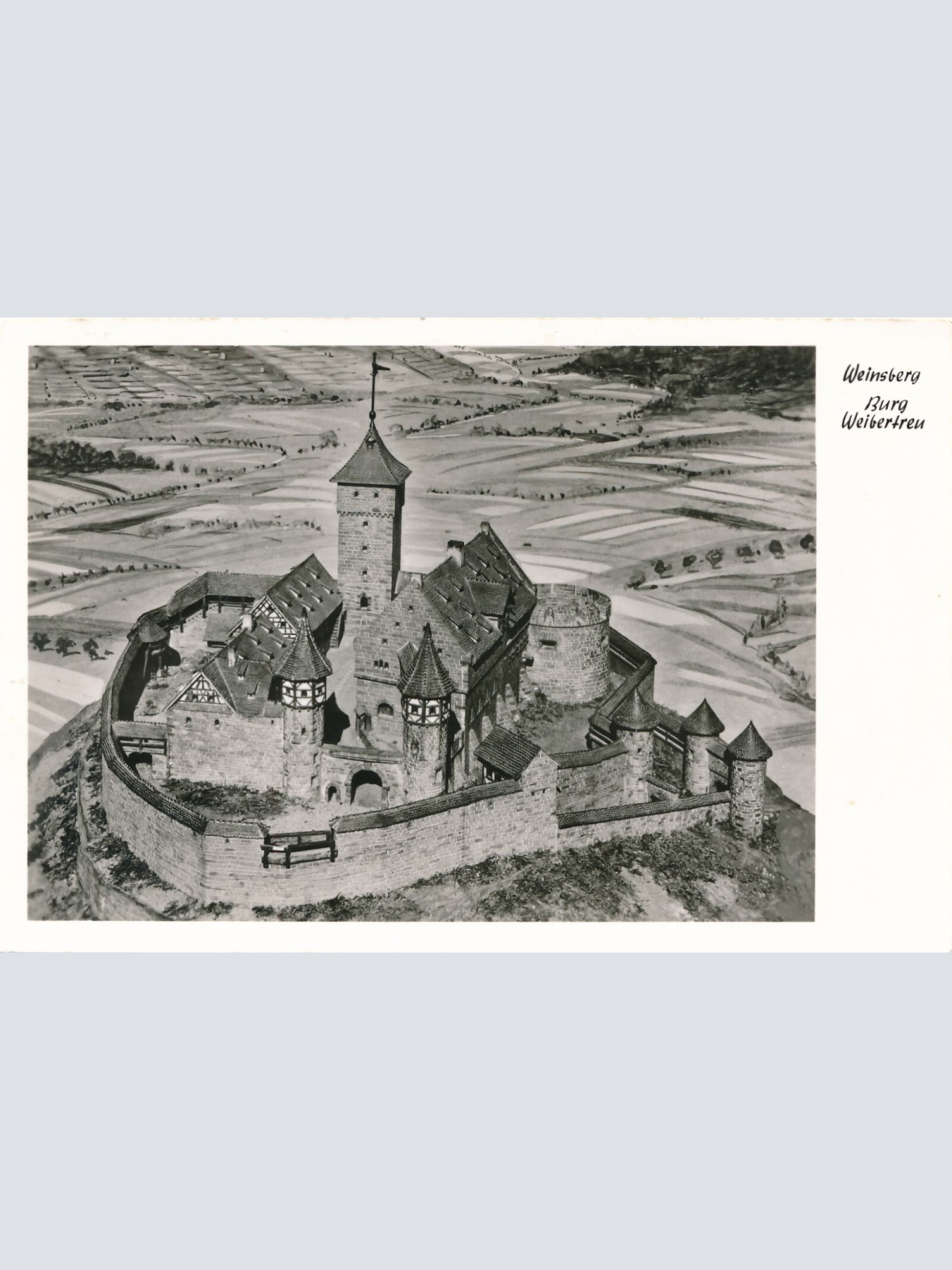 AK, Burg Weibertreu, Weinsberg, Baden-Württemberg, Ansichtskarte (S3623)