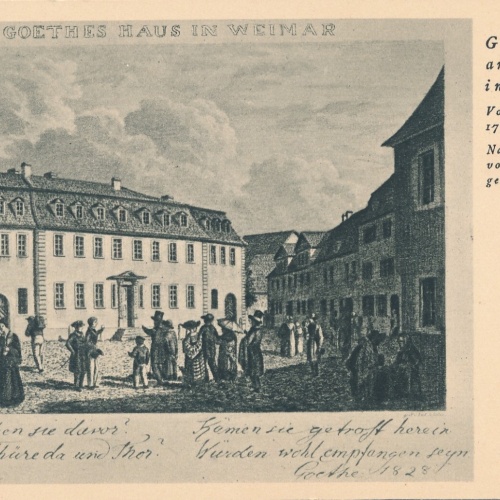 AK, Weimar, Thüringen, Ansichtskarte (S3611)