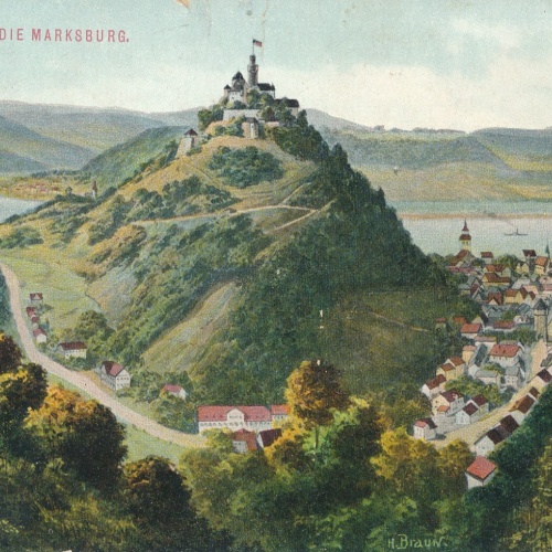 AK, Braubach, Rheinland-Pfalz, Ansichtskarte (S3615)