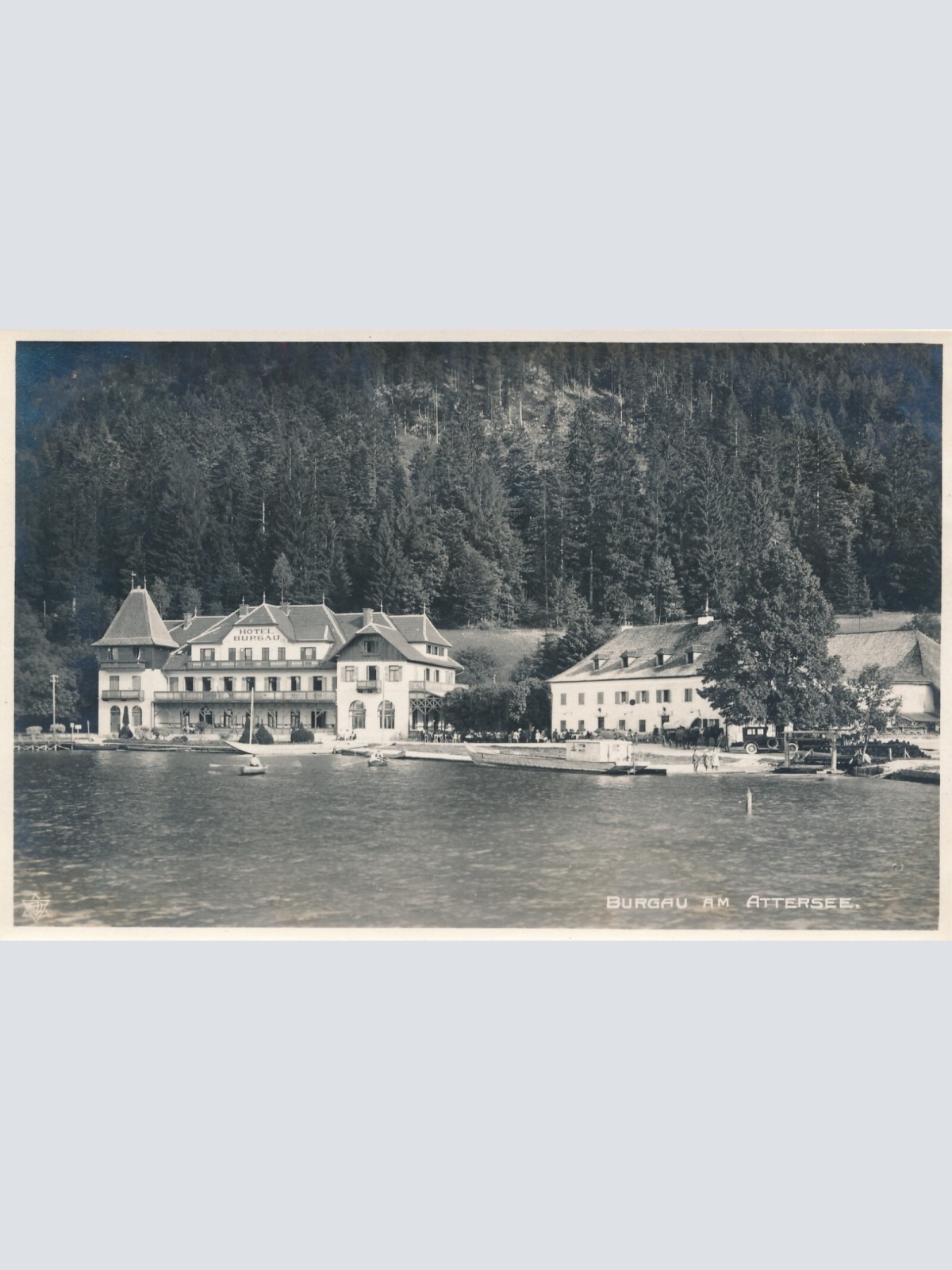 AK, Burgau am Attersee, Oberösterreich, Ansichtskarte (S3649)