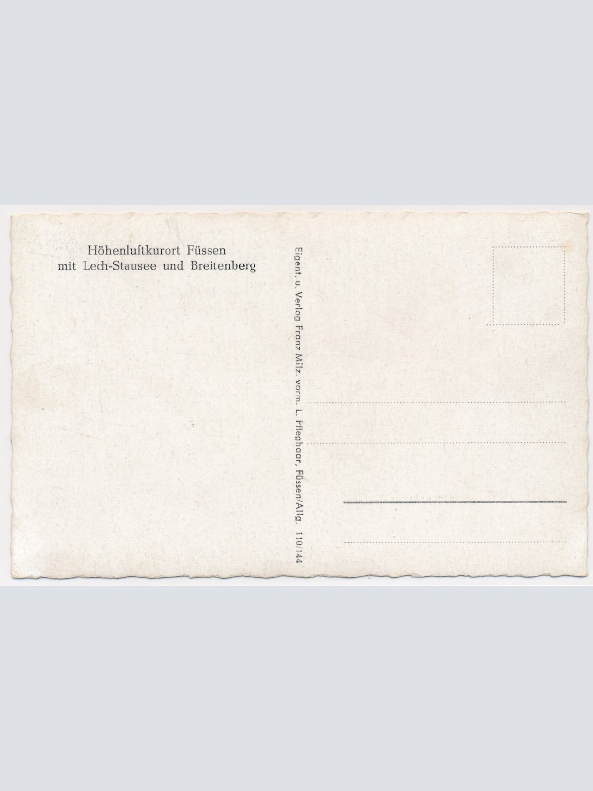 AK, Füssen, Bayern, Ansichtskarte (S3644)