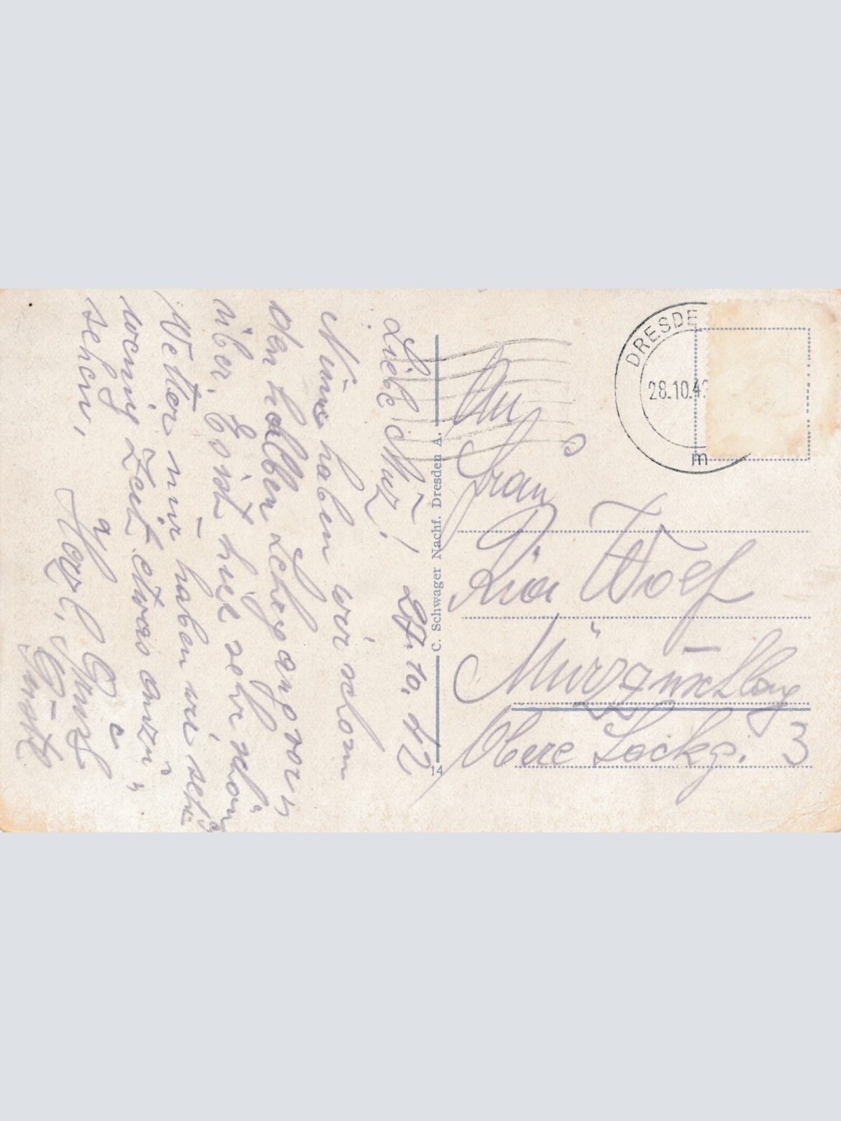 AK, Dresden, Sachsen (S3588)