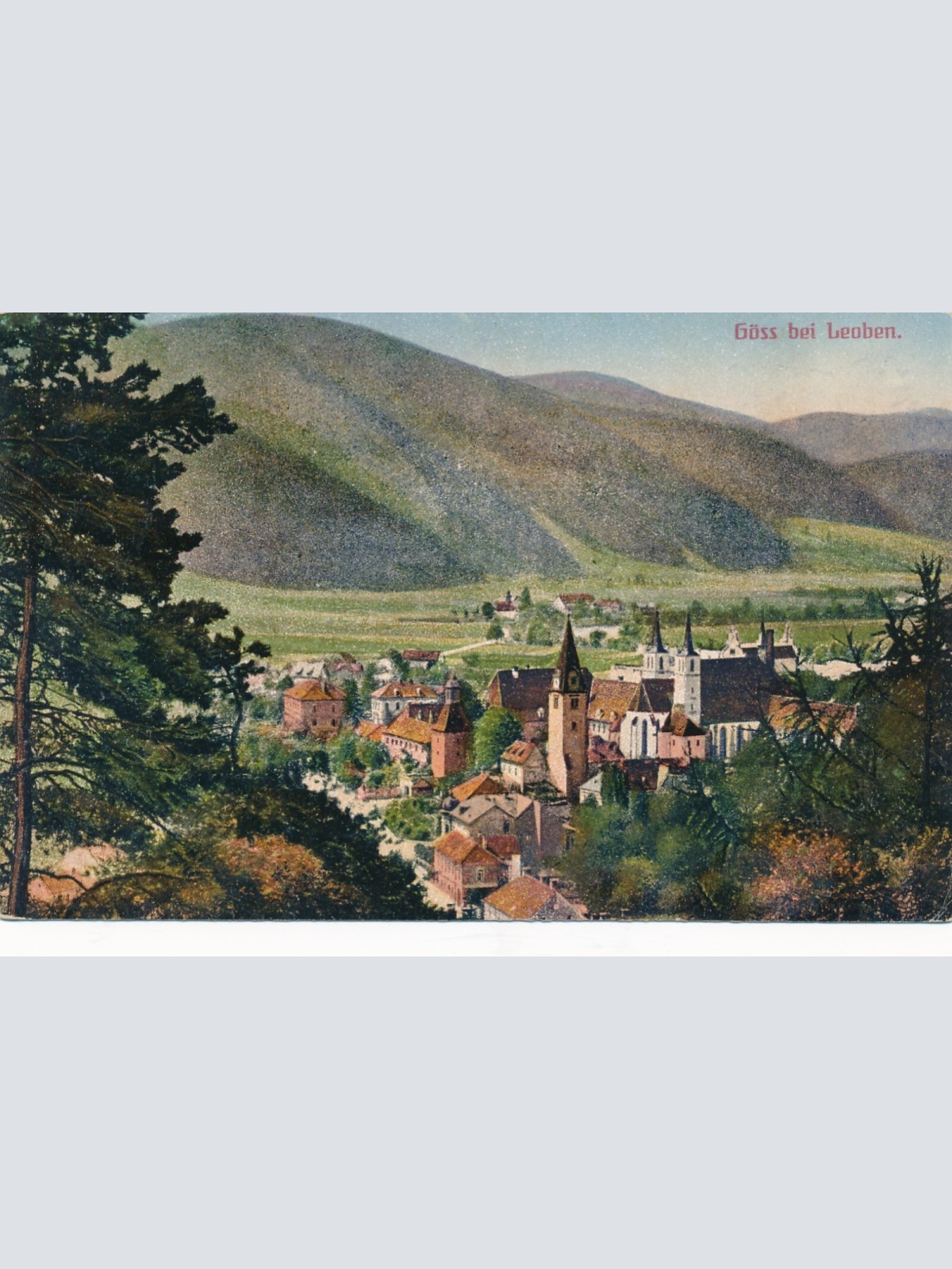 AK aus Göss bei Leoben Steiermark Ansichtskarte (13728)