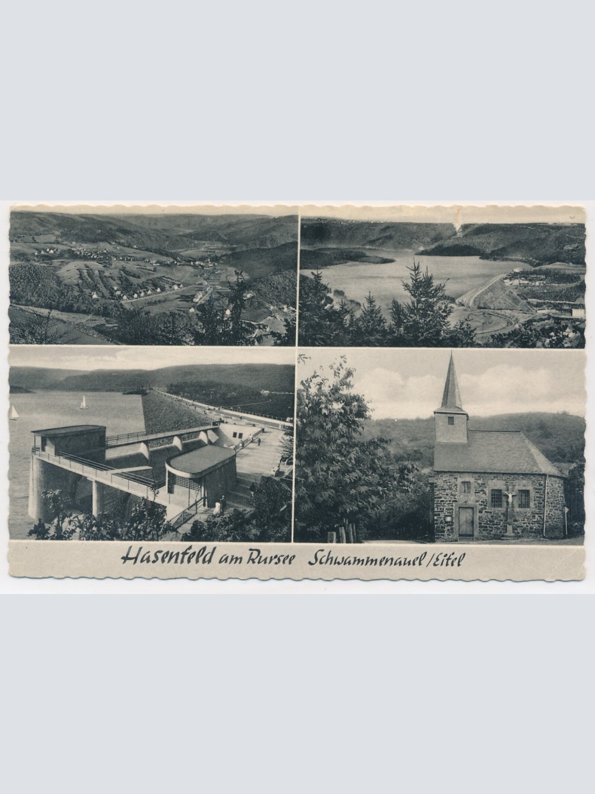 AK, Hasenfeld am Rursee, Nordrhein-Westfalen, Ansichtskarte (S3714)