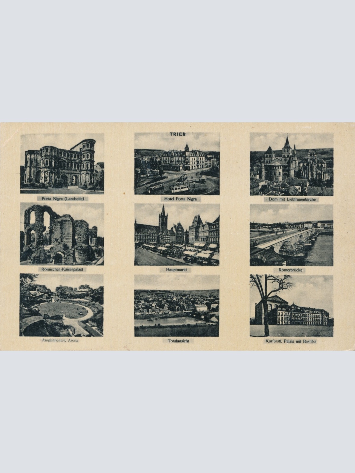 AK, Trier, Rheinland-Pfalz, Ansichtskarte (S3720)