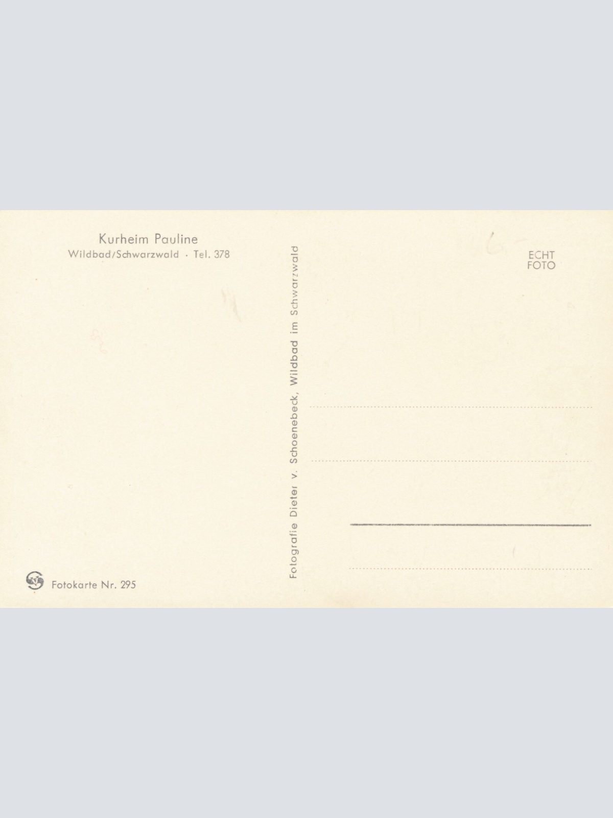 AK, Bad Wildbad, Baden-Württemberg, Ansichtskarte (S3721)