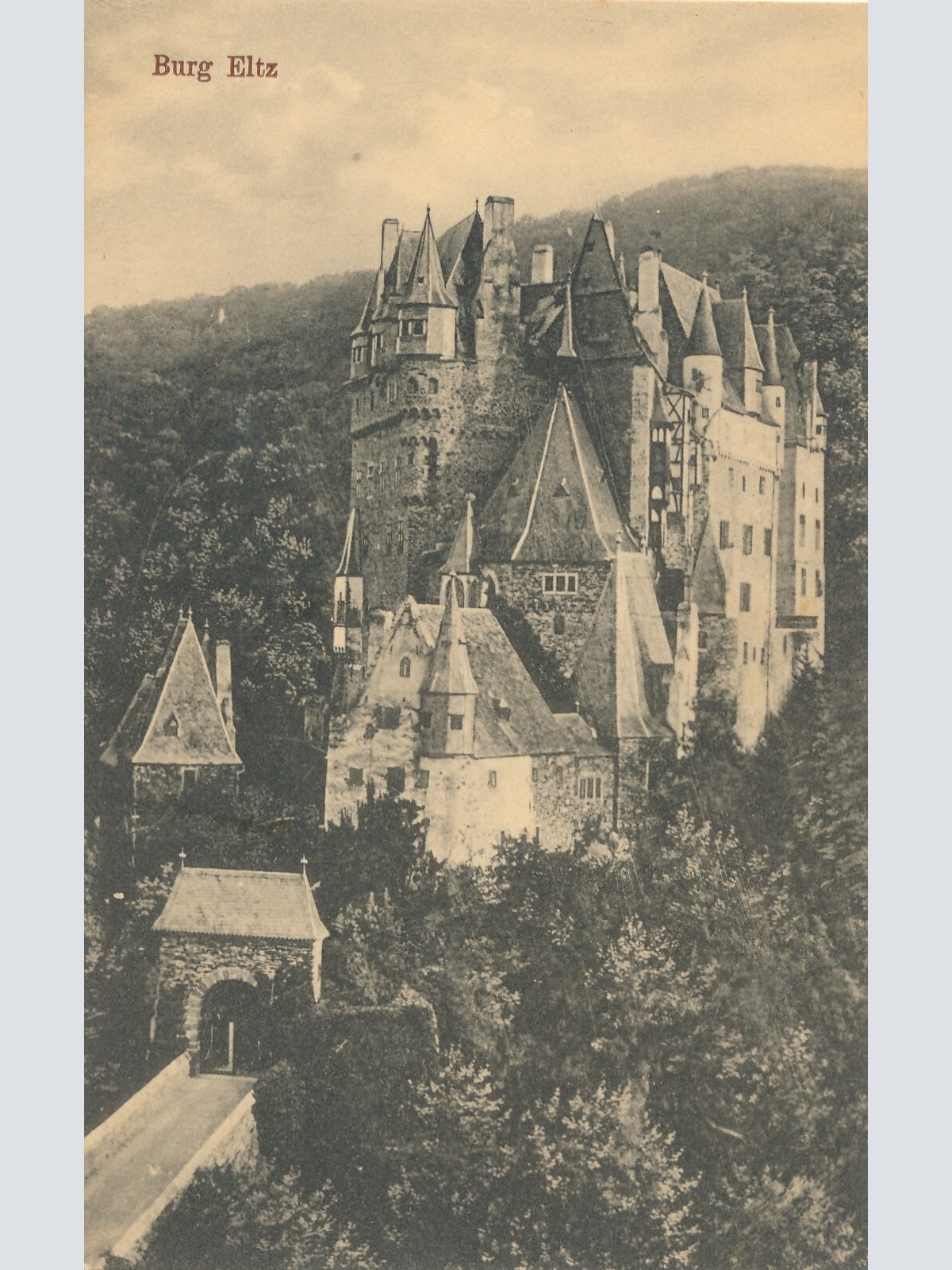 AK, Burg Eltz, Wierschem, Rheinland-Pfalz, Ansichtskarte (S3722)