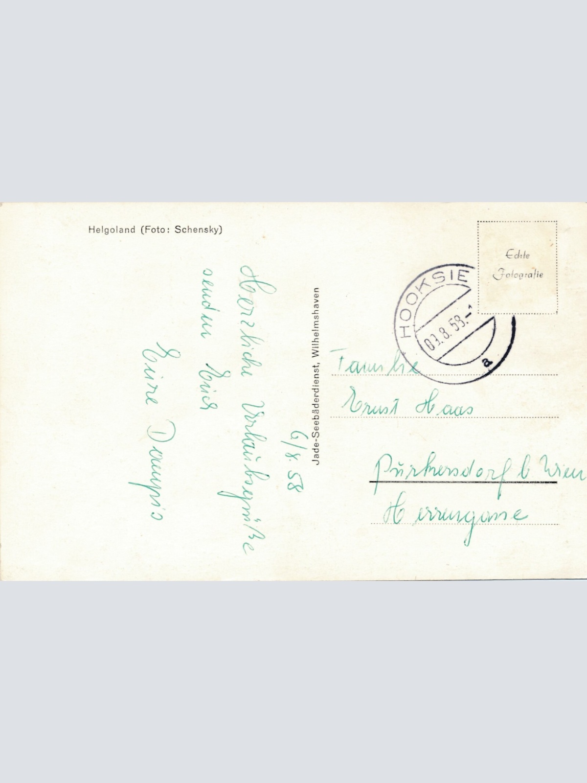 AK, Helgoland, Schleswig-Holstein, Ansichtskarte (S3753)