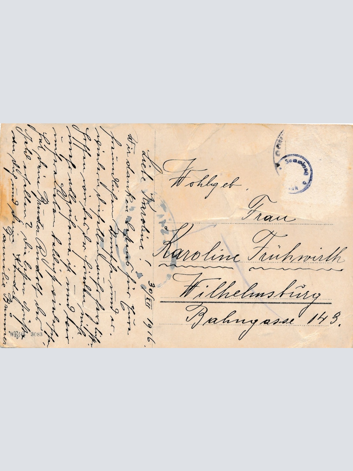 AK, Beste Wünsche für ein glückliches Neujahr, Ansichtskarte (S3663)