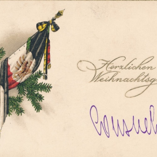 AK, Herzlichen Weihnachtsgruß, Ansichtskarte (S3664)