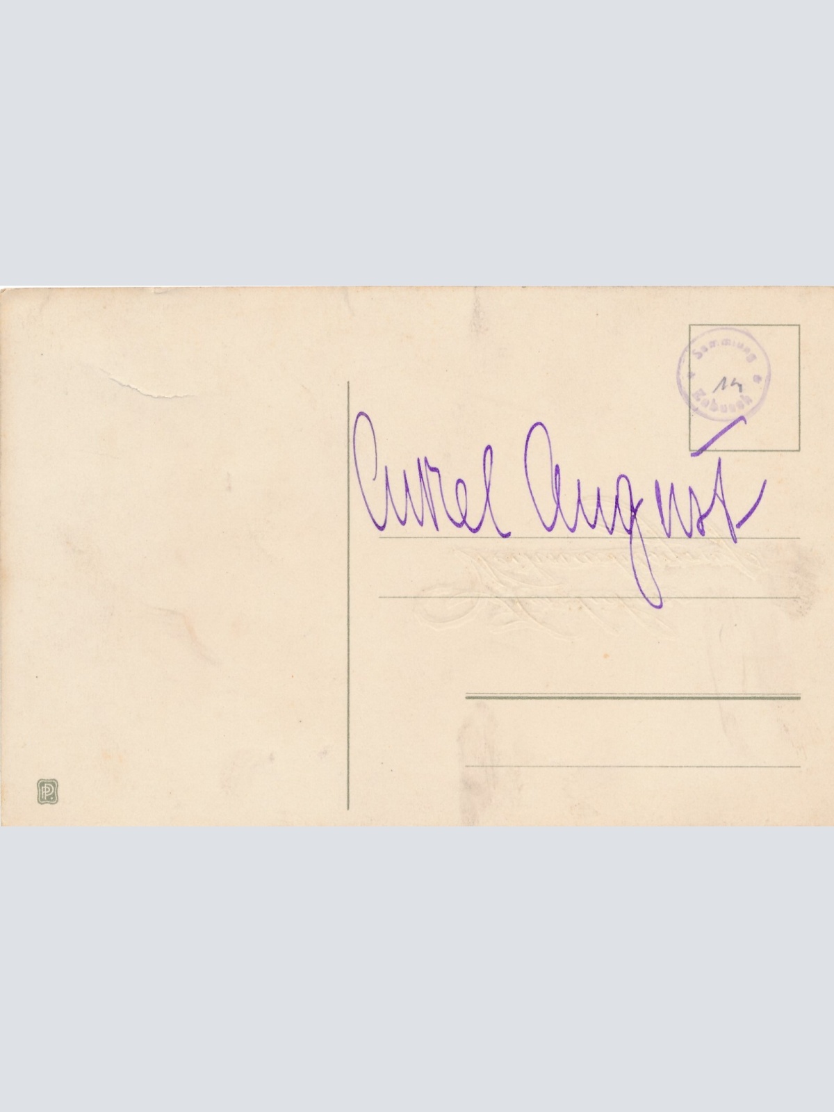 AK, Herzlichen Weihnachtsgruß, Ansichtskarte (S3664)