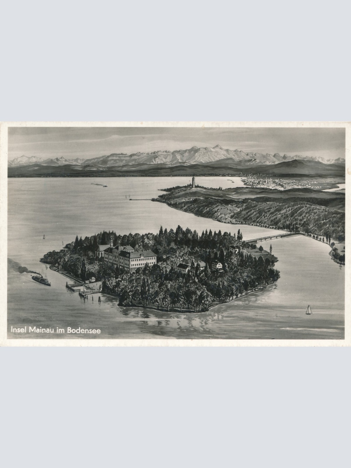 AK, Mainau, Baden-Württemberg, Ansichtskarte (S3704)