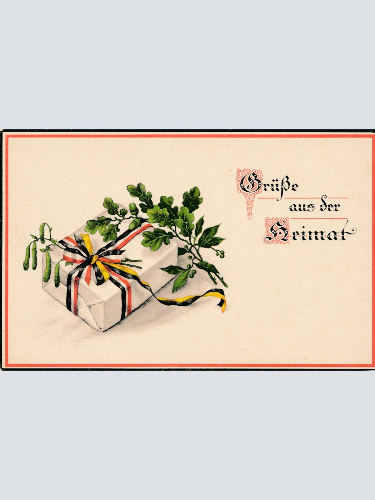 AK, Grüße aus der Heimat, Ansichtskarte (S3691)
