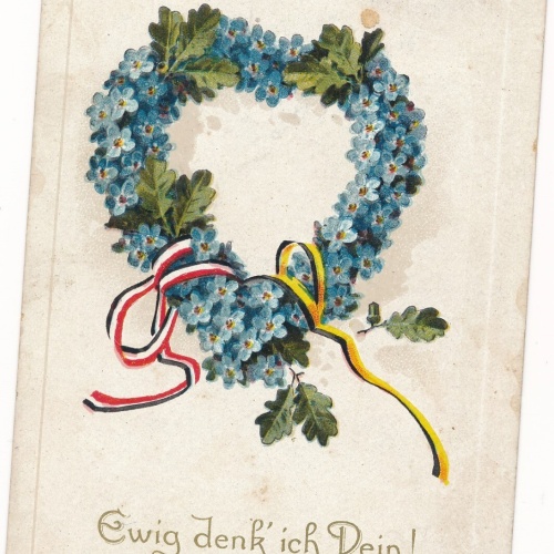 AK, Ewig denk' ich Dein, Ansichtskarte (S3692)