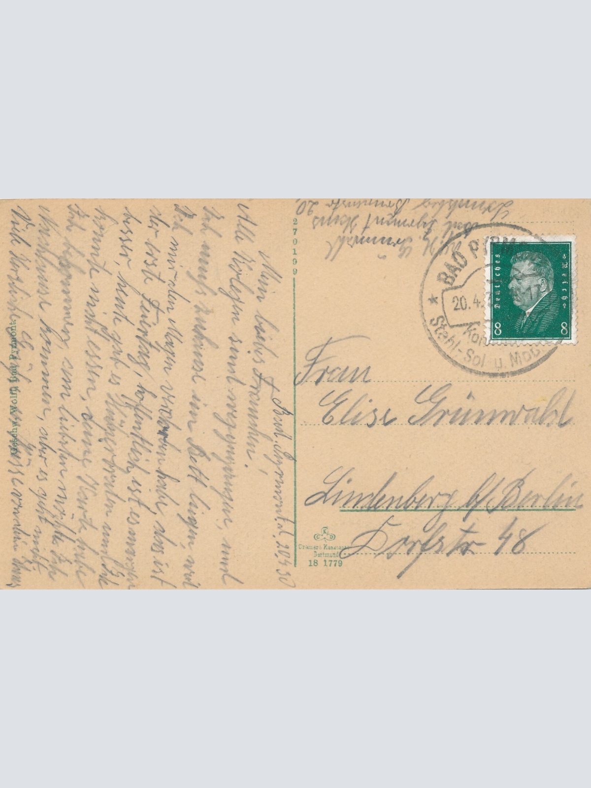 AK, Bad Pyrmont, Niedersachsen (S3576)