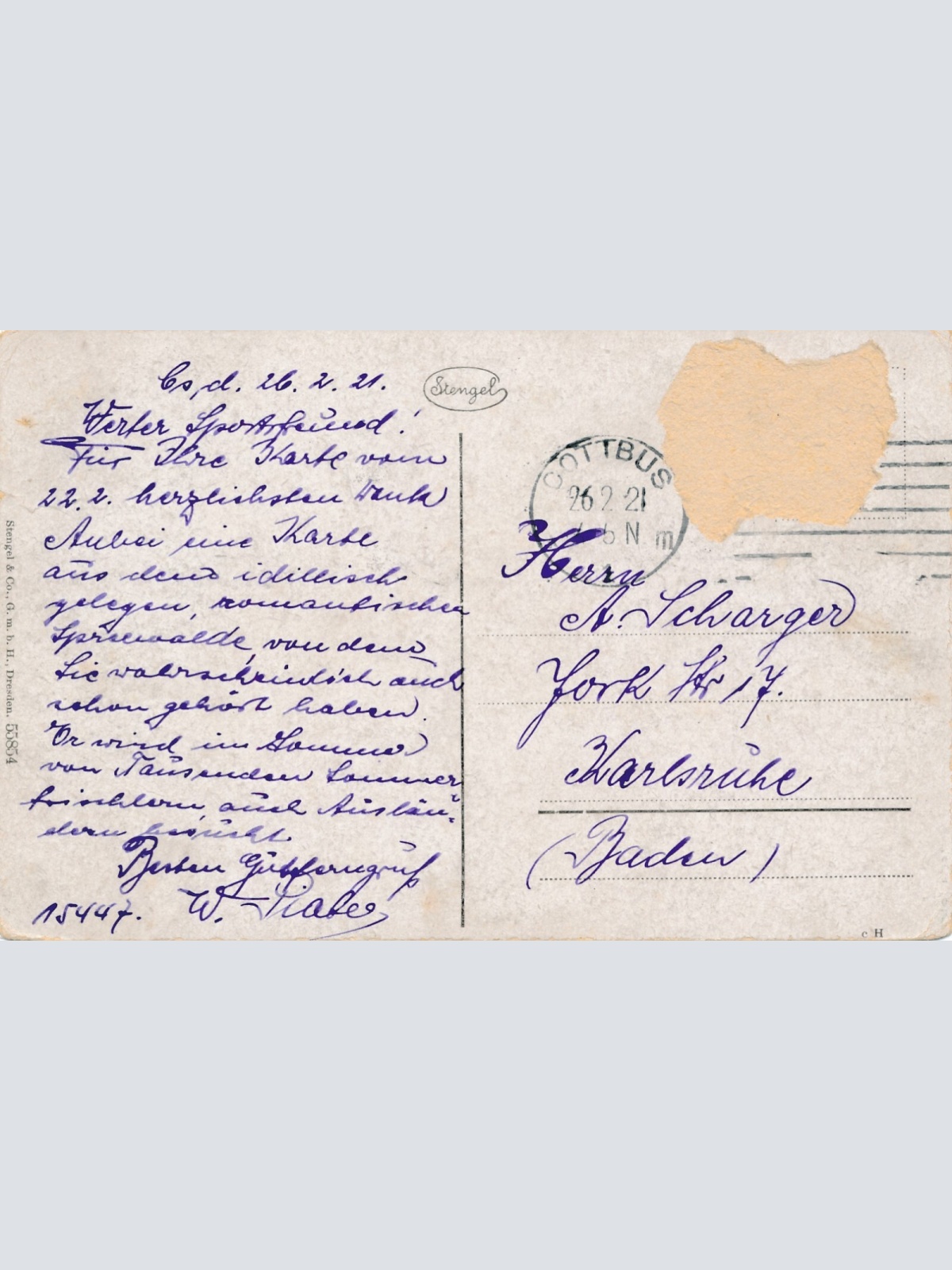 AK, Spreewald - Kanno-Mühle, Golßen, Brandenburg (S3562)