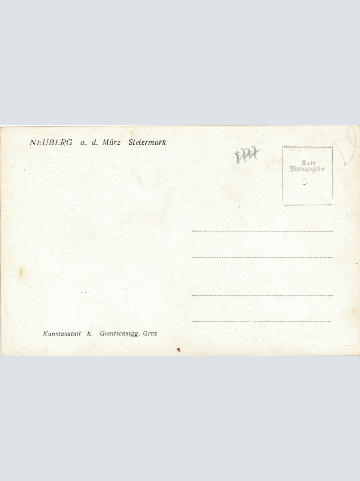 AK, Neuberg an der Mürz, Steiermark (S3511)