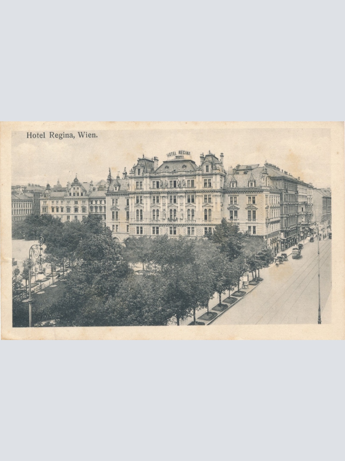 AK, Hotel Regina, Wien (S3536)