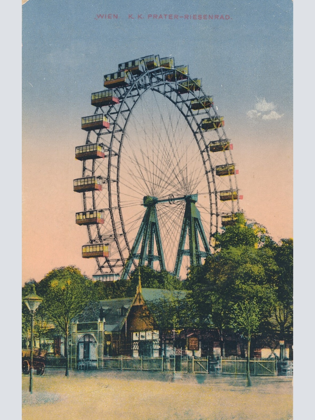 AK, Prater-Riesenrad, Wien (S3538)