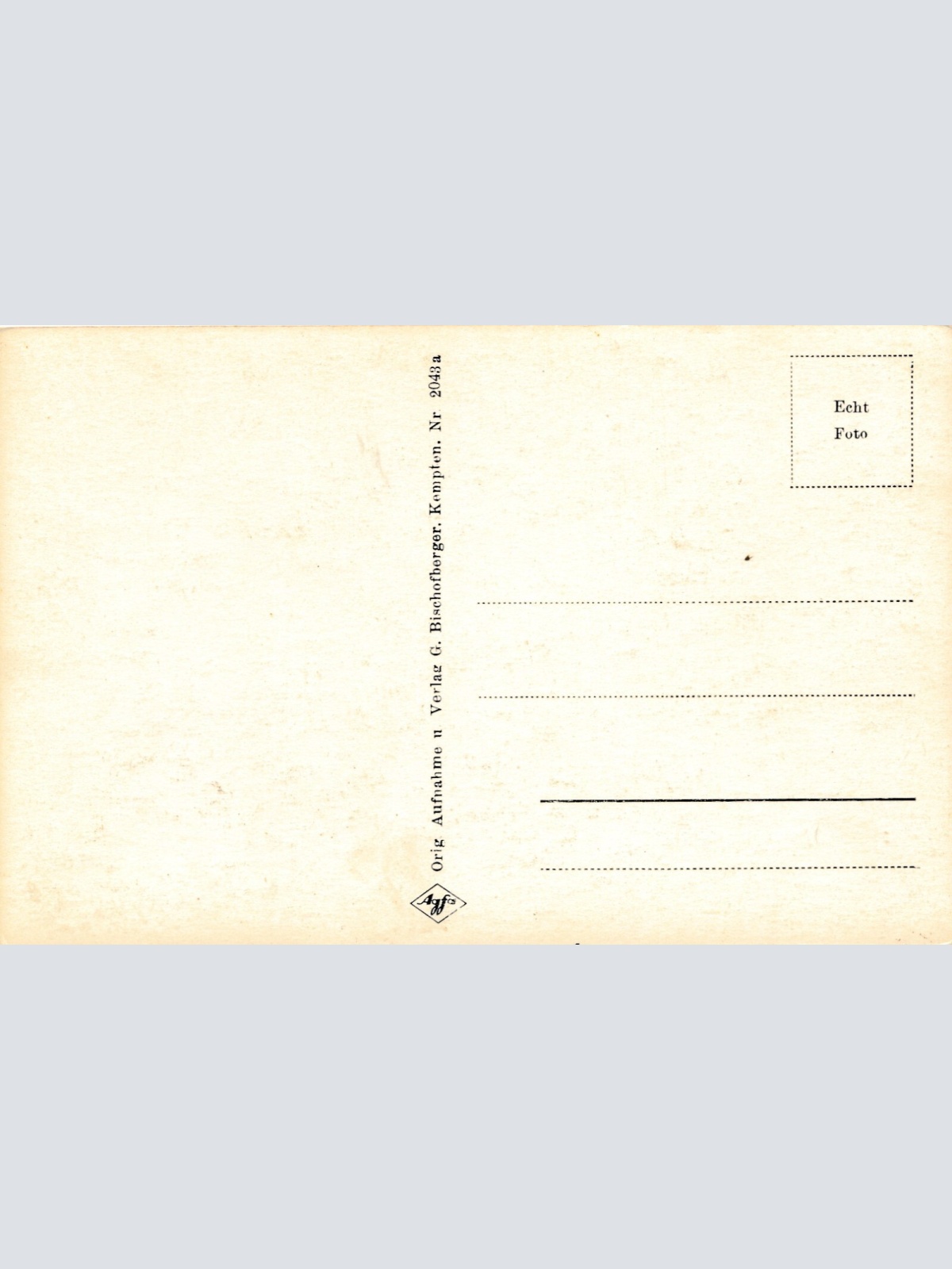 AK, Pfronten, Bayern, Ansichtskarte (S3776)