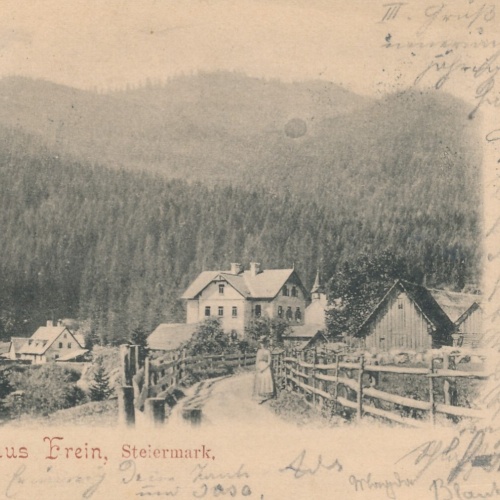 AK gruss aus Frein Steiermark Ansichtskarte (13609)
