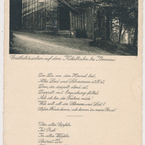 AK, Ilmenau, Thüringen, Ansichtskarte (S3794)