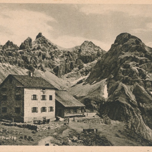 AK, Kemptnerhütte, Bayern, Ansichtskarte (S3797)