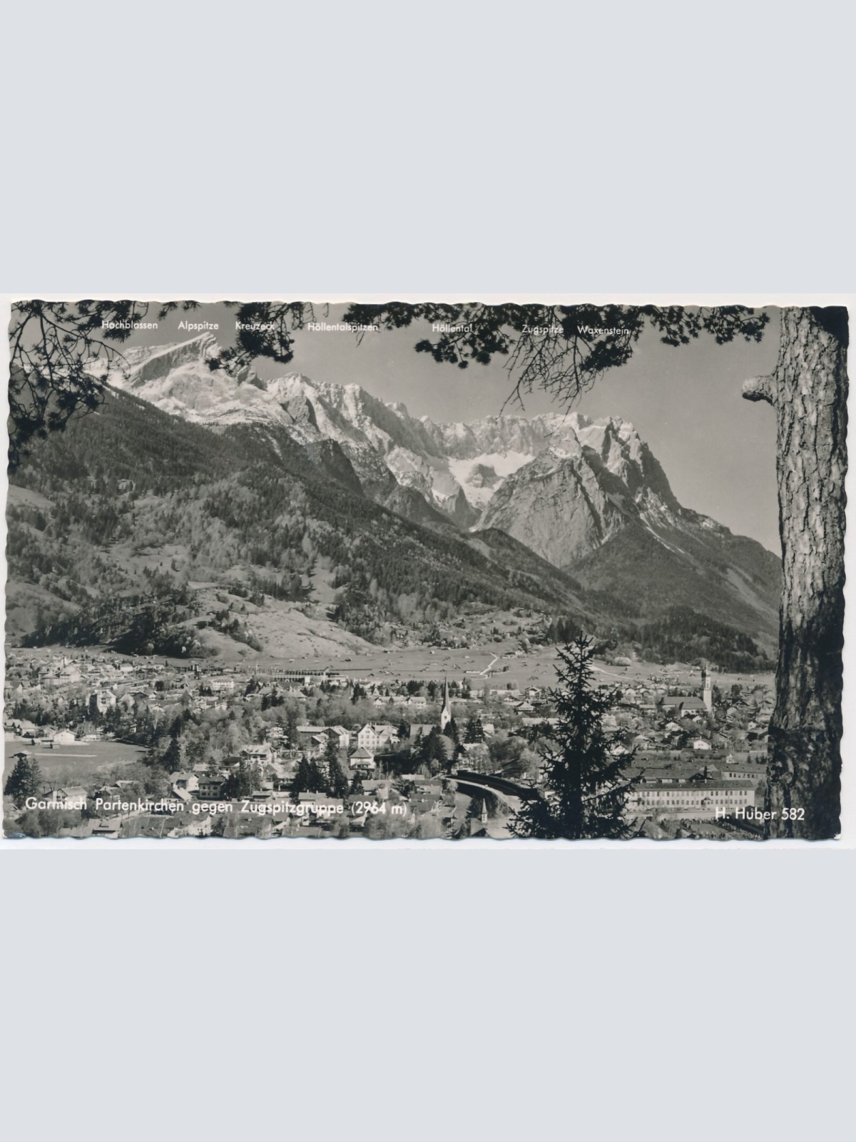 AK, Garmisch-Partenkirchen, Bayern, Ansichtskarte (S3825)