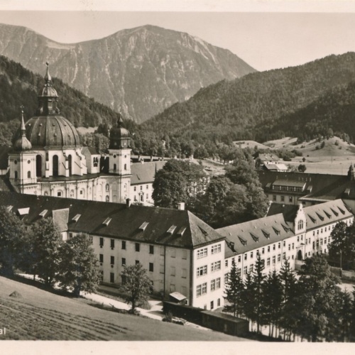 AK, Kloster Ettal, Bayern, Ansichtskarte (S3832)