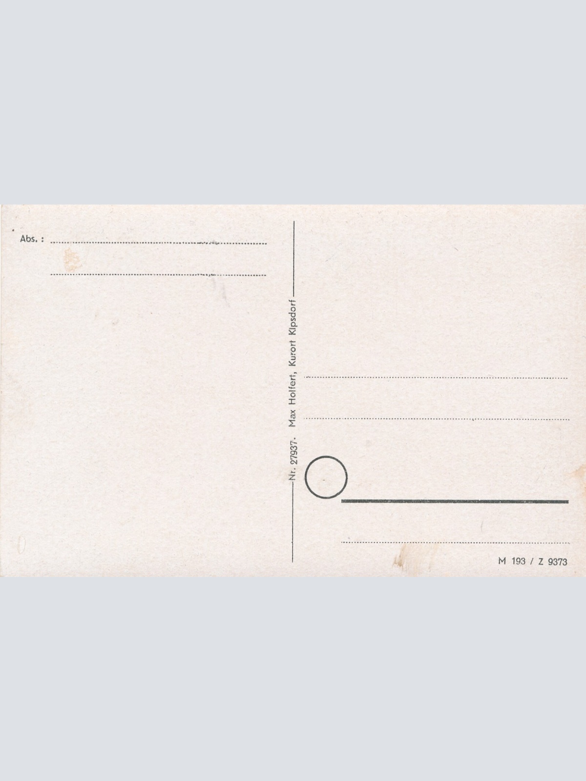AK, Altenberg, Sachsen, Kipsdorf, Ansichtskarte (S3846)