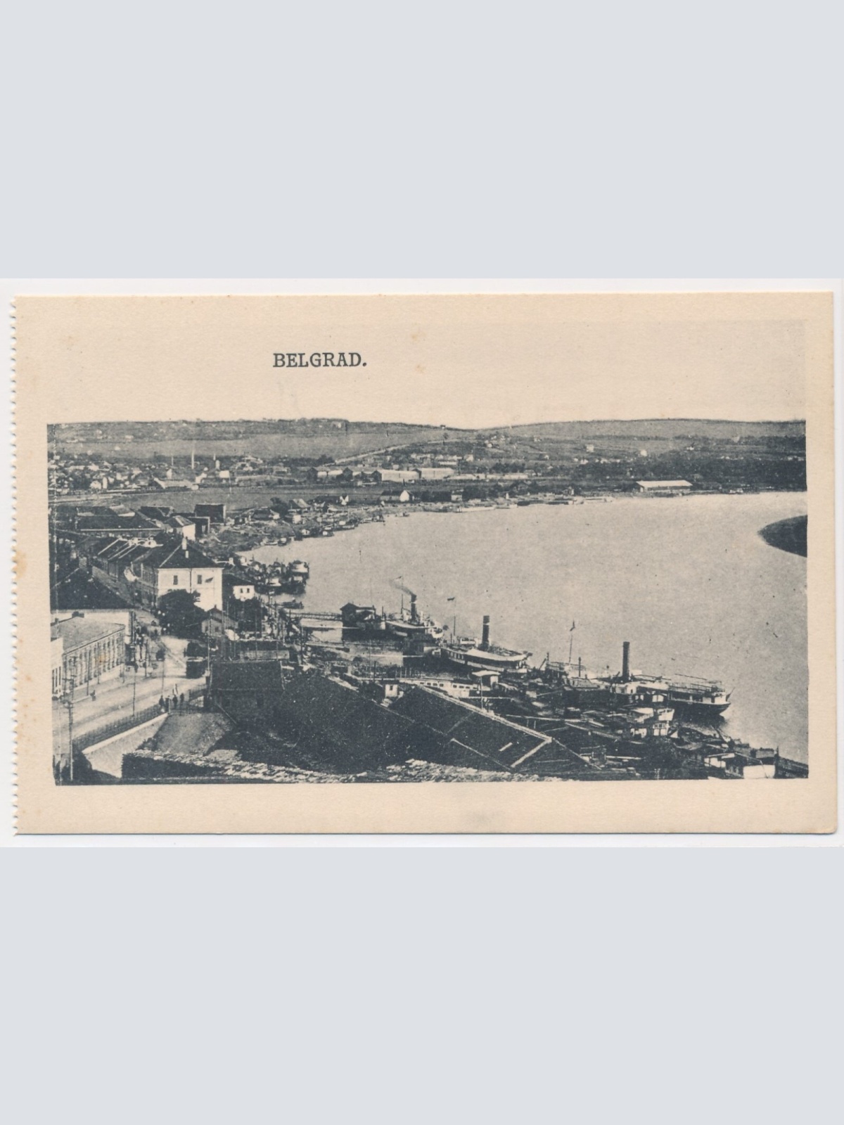 AK, Belgrad, Serbien, Ansichtskarte (S3862)