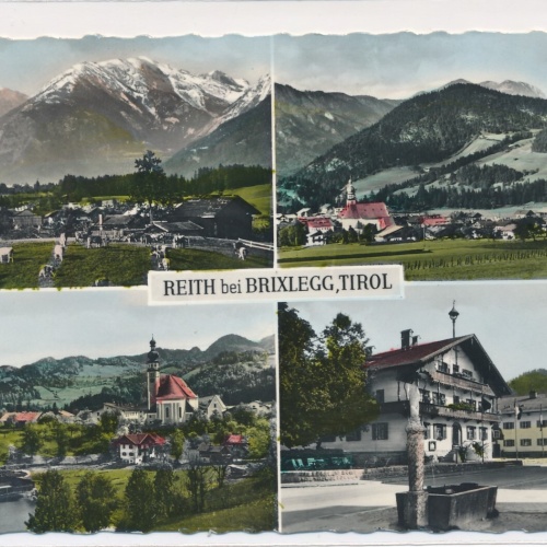 AK, Reith im Alpbachtal, Tirol, Ansichtskarte (S3877)