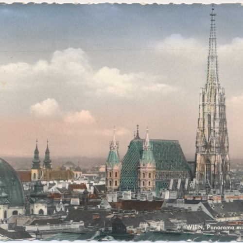 AK, Wien, Panorama, Ansichtskarte (S3890)