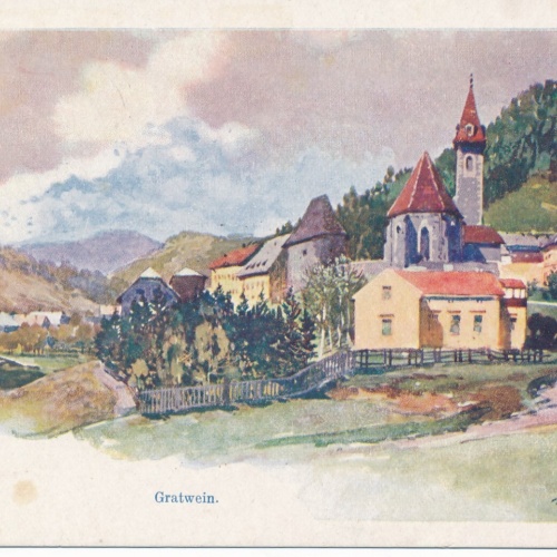 AK aus Gratwein Steiermark Ansichtskarte (13805)