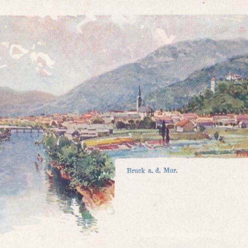 AK aus Bruck an der Mur Steiermark Ansichtskarte (13808)
