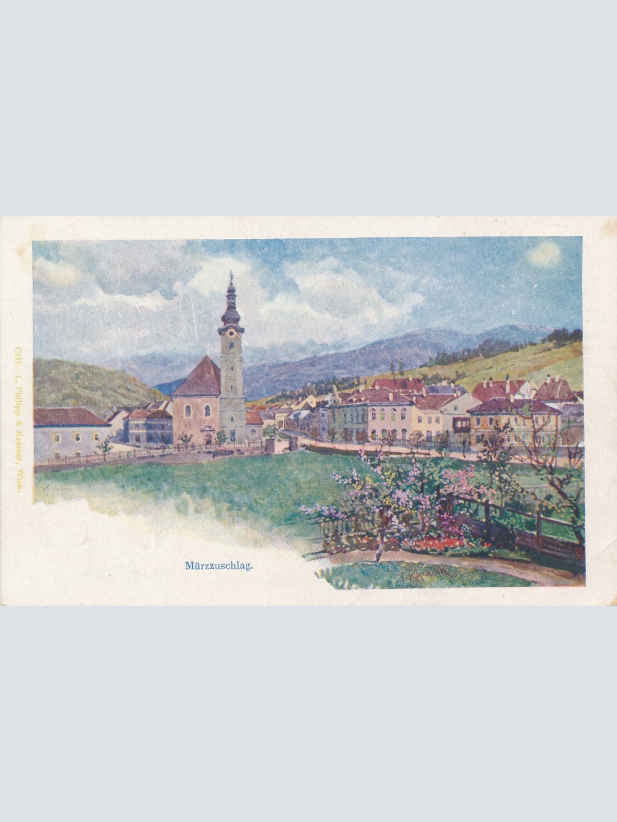 AK aus Mürzzuschlag Steiermark Ansichtskarte (13809)