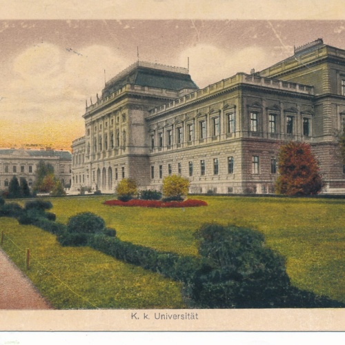 AK aus Graz K.K. Universität Steiermark Ansichtskarte (13816)