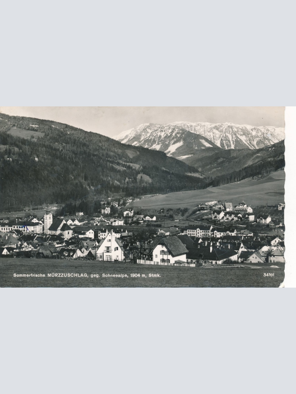 AK aus Mürzzuschlag Steiermark Ansichtskarte (13838)