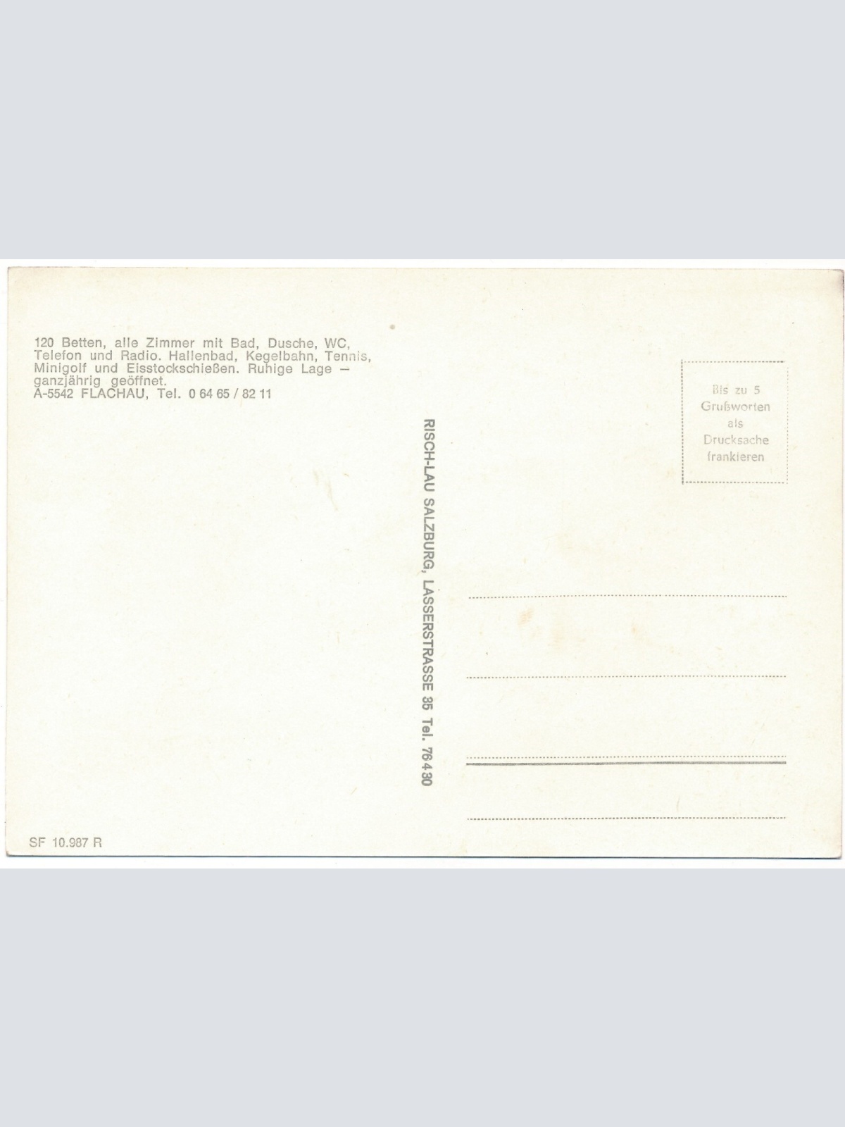 AK, Flachau, Salzburg, Ansichtskarte (S3910)