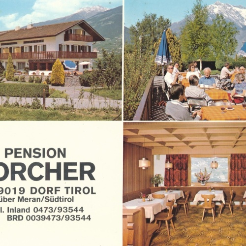 AK, Dorf Tirol, Italien, Ansichtskarte (S3912)