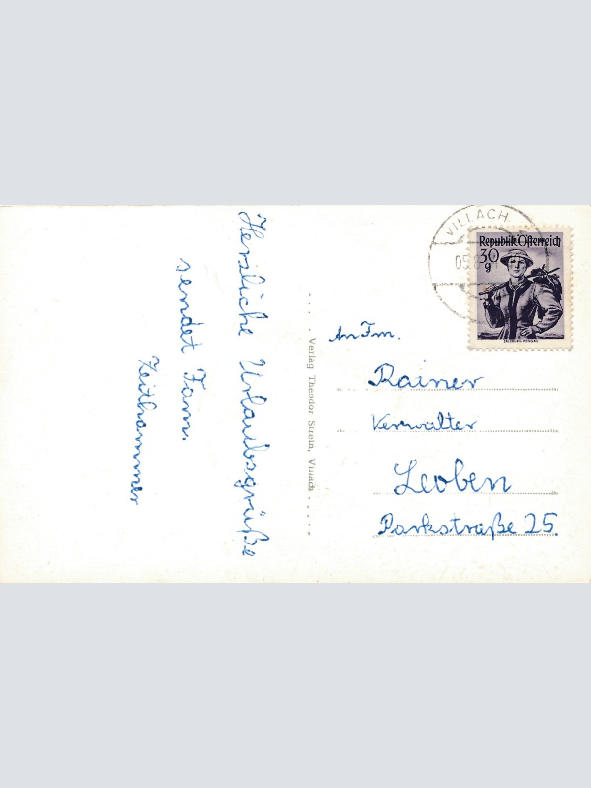 AK, Villach, Kärnten, Ansichtskarte (S3921)